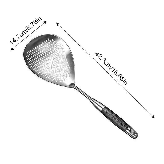 304 Stainless Steel Slotted Spoon for Frying
