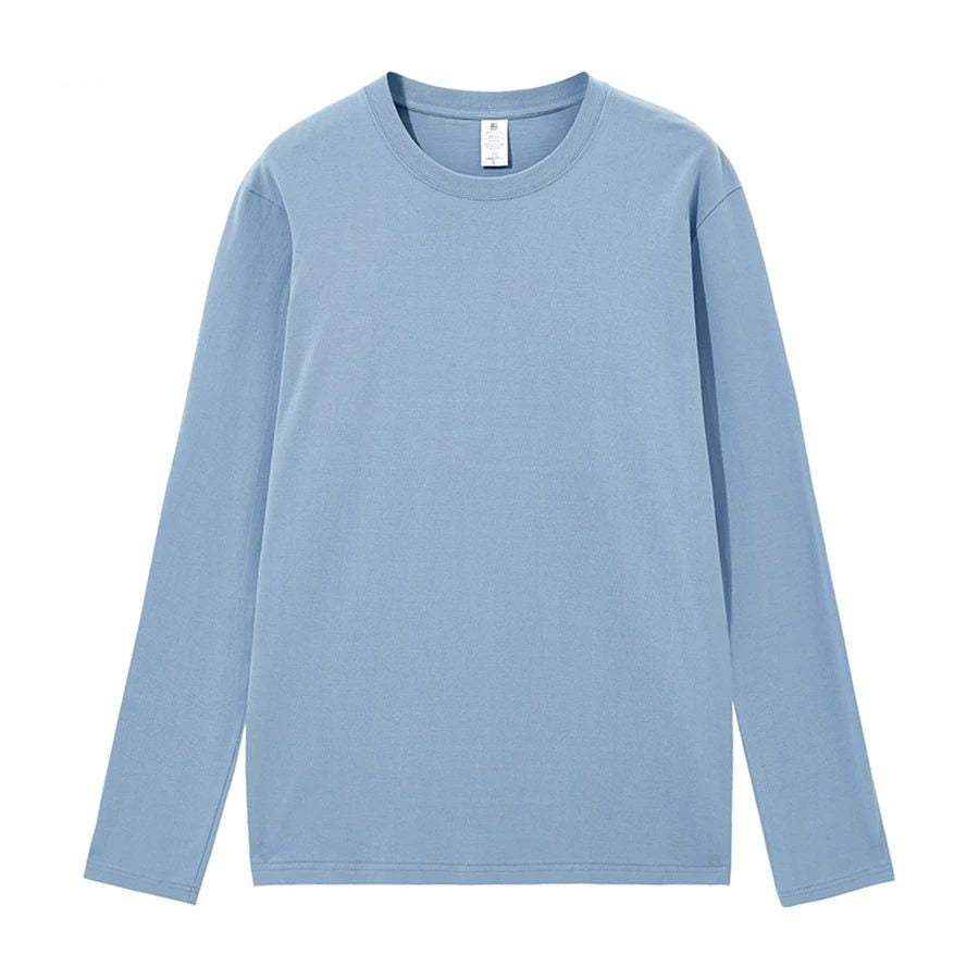 Trendy Long Sleeve Cotton T-Shirts for Women