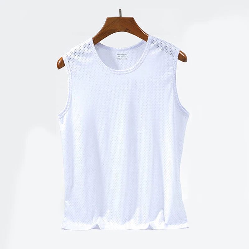 Men's Quick-Drying Ice Silk Mesh Tank Top