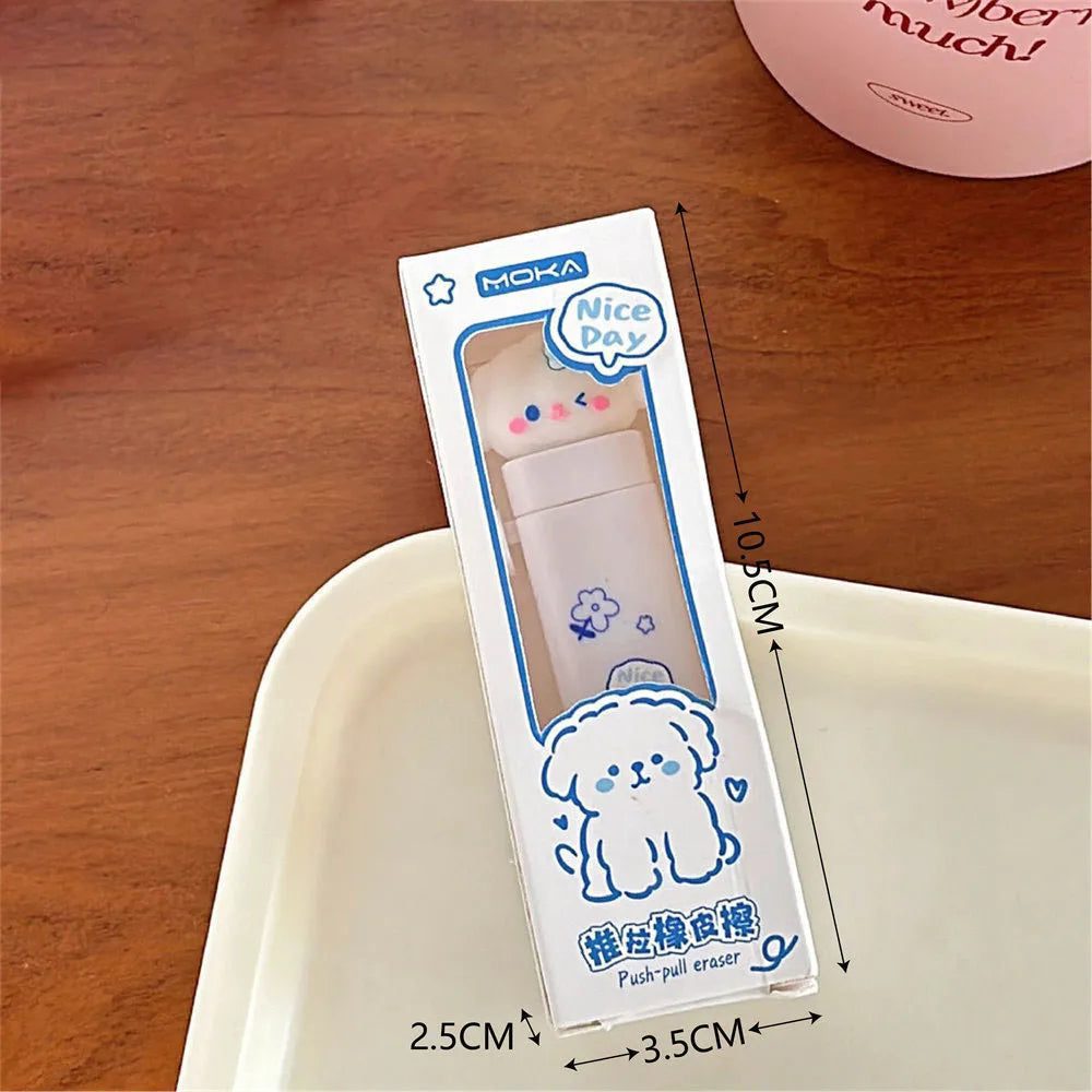 Adorable Cartoon Pet Eraser for Students