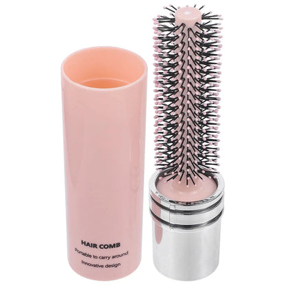 Portable Round Hair Brush for Travel Styling