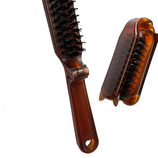 Portable Foldable Hair Comb and Scalp Brush