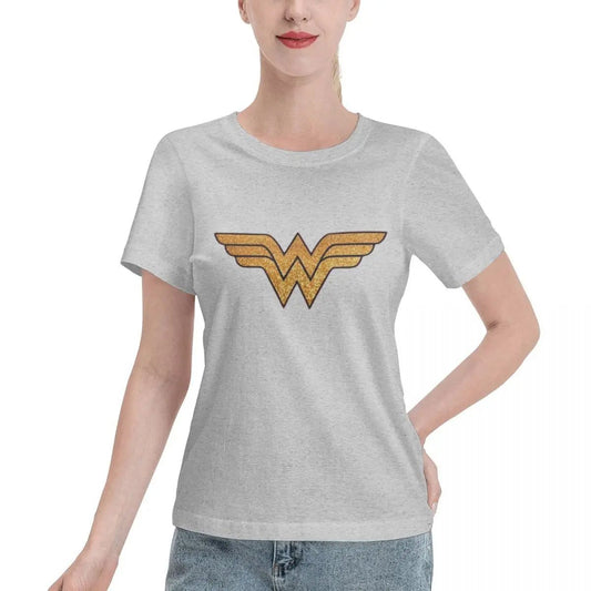 Summer Cotton T-Shirts for Women - Wonder Woman