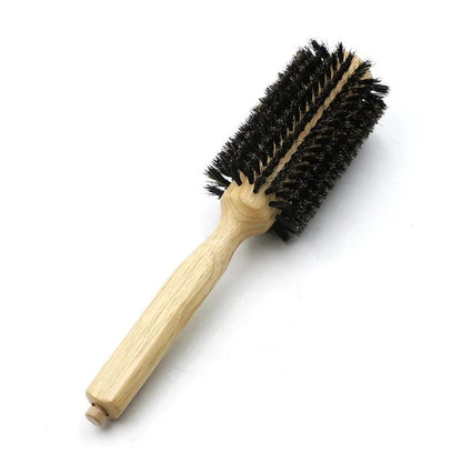 Professional Round Brush with Boar Bristles