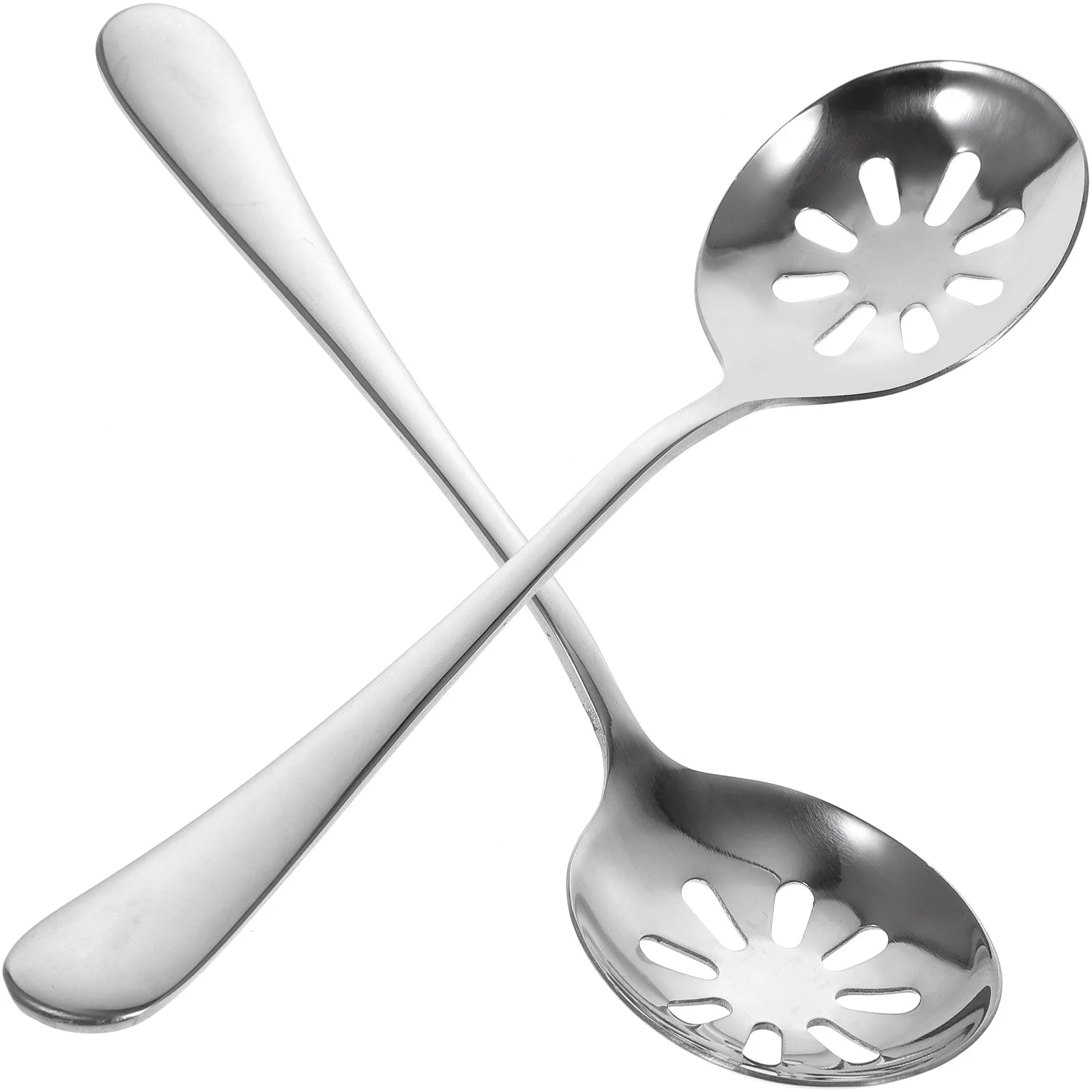 Stainless Steel Slotted Spoon Set for Cooking