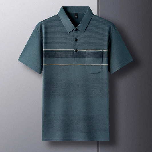 2024 Summer Men's Thin Pocket Polo Shirt