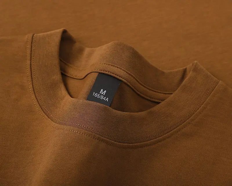 Heavy-Duty Cotton Short Sleeve T-Shirt for Men