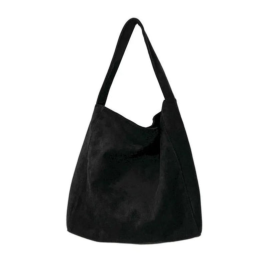 2024 Large Suede Shoulder Bag for Women