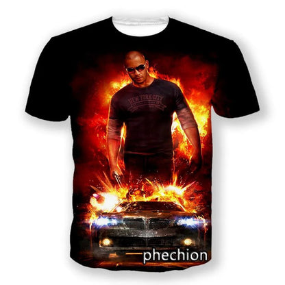 Unisex 3D Print Diesel T-Shirt for Hip Hop