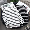 Casual Striped Long Sleeve Tee for Women