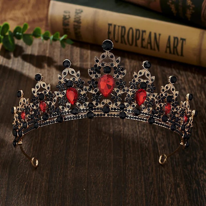 Elegant Rhinestone Tiara for Bridal Hair
