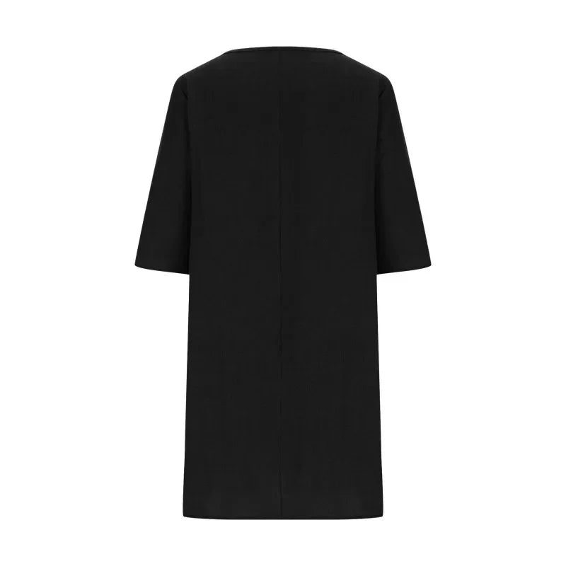 Trendy Cotton Linen Summer Dresses for Women