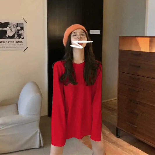 Trendy Oversized Cotton T-Shirts for Women