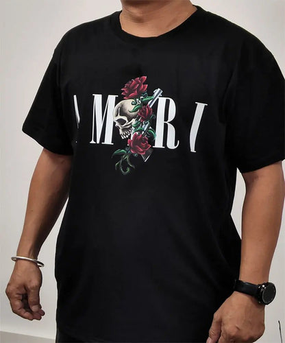 Men's Retro Y2K Graphic Cotton T-Shirt