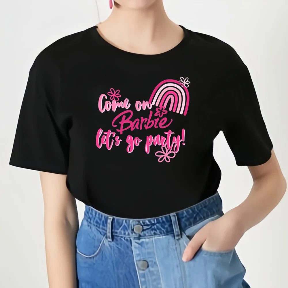 Casual Short-Sleeved Women's T-Shirt for 2024