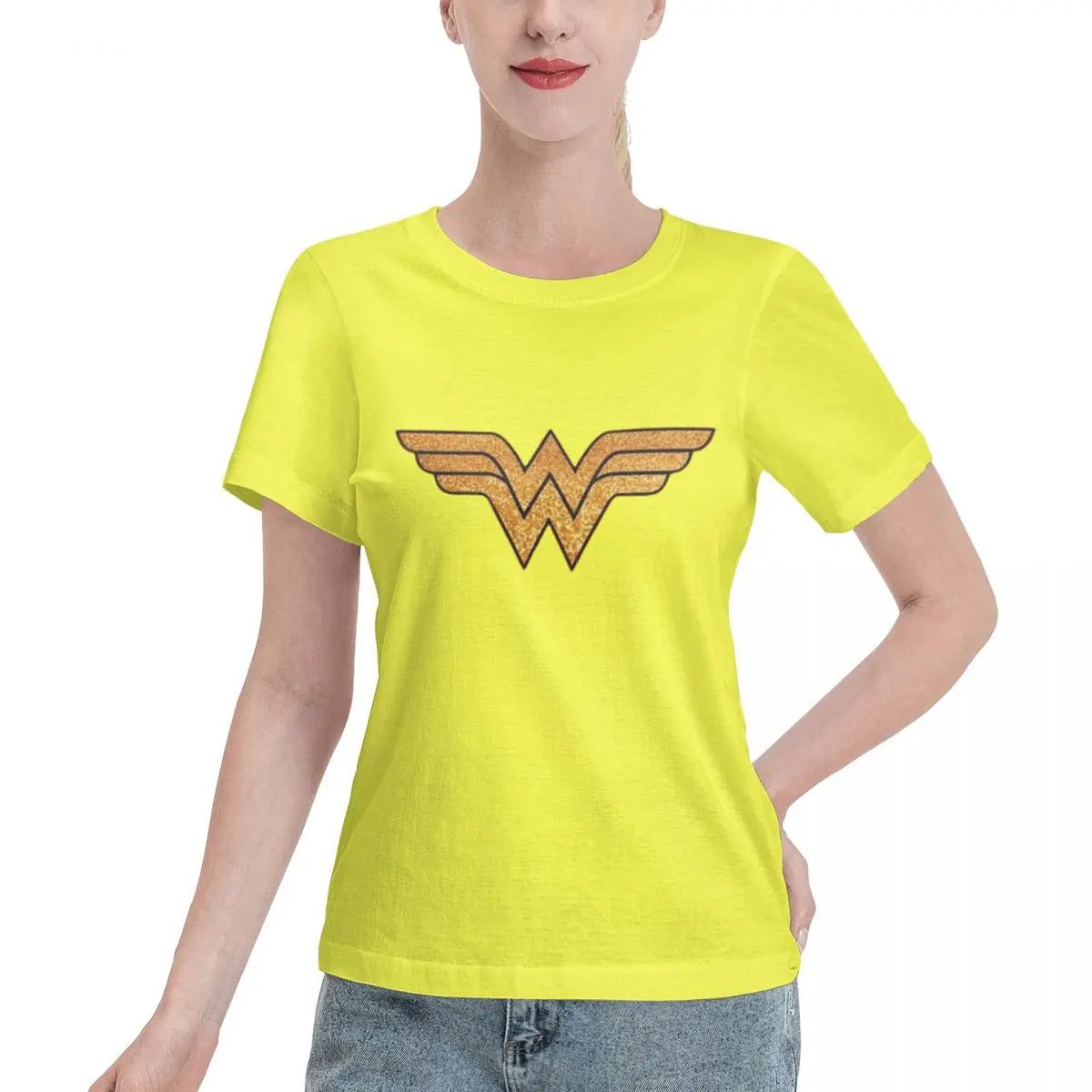 Summer Cotton T-Shirts for Women - Wonder Woman