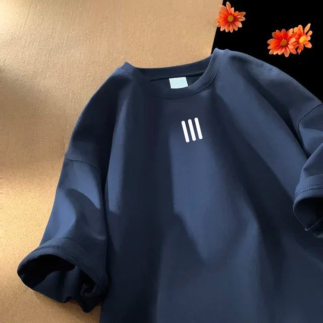 Men's Oversized Cotton T-Shirts for Summer