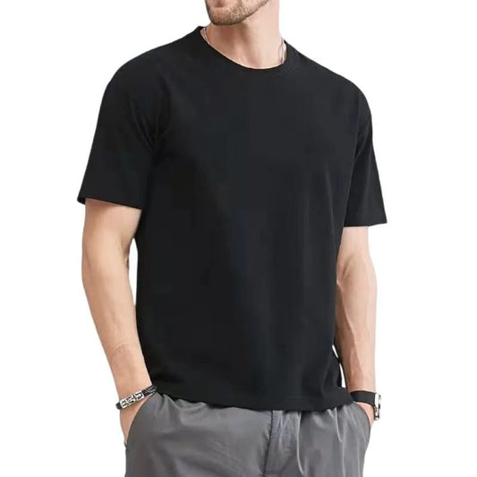 Men's Summer Cotton T-Shirts Plus Size