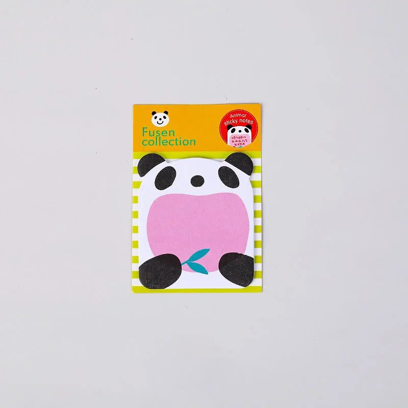 Cute Animal Sticky Notes Notepad Set