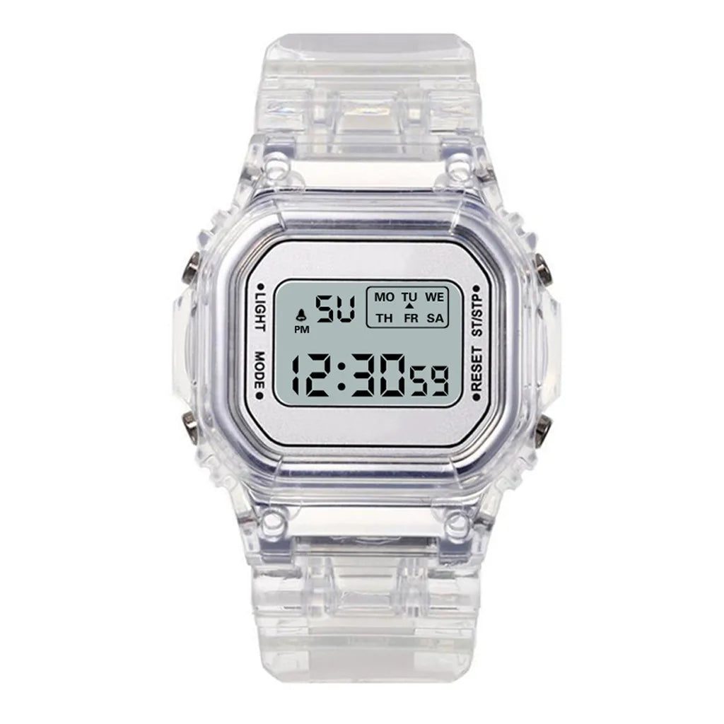 Unisex Vintage LED Digital Sports Wristwatch