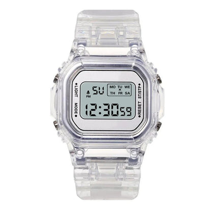 Unisex Vintage LED Digital Sports Wristwatch