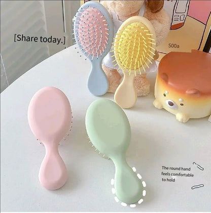Portable Mini Detangler Hair Brush for All
