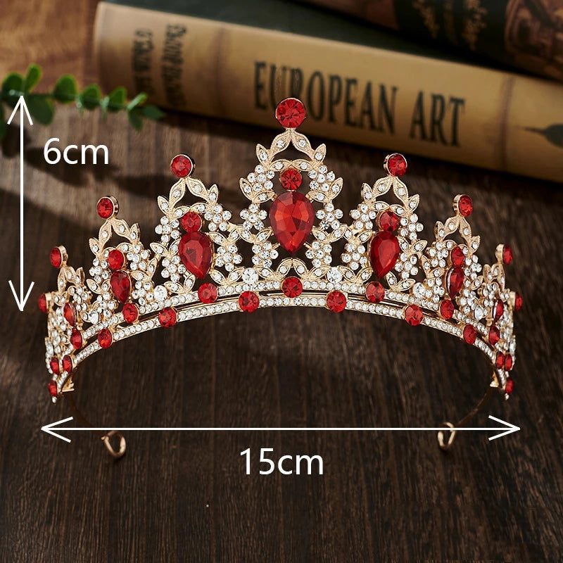 Elegant Rhinestone Tiara for Bridal Hair