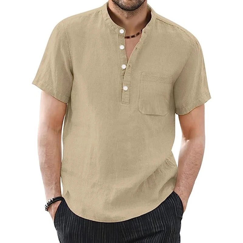 Men's Summer Short Sleeve Pocket T-Shirts