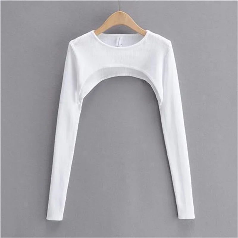Elegant Women's Cropped T-Shirt for Spring