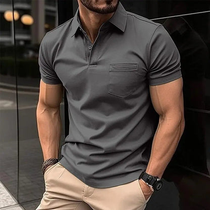 Lightweight Summer Polo Shirt for Men