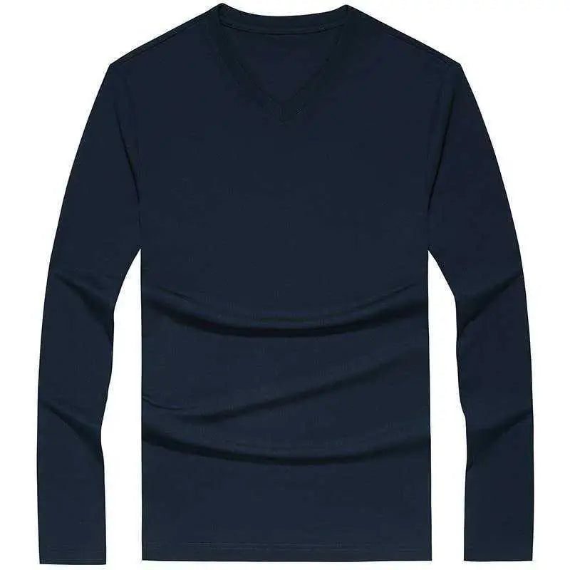 Men's Oversize V-Neck Silk T-Shirts 2023