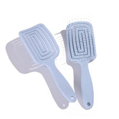 Creative Hollow Out Square Wet Hair Brush