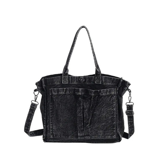 2024 Autumn Women's Denim Casual Tote Bag
