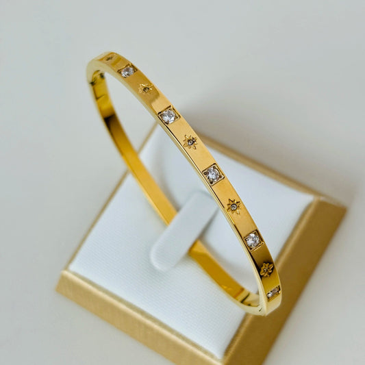 Waterproof Zircon Inlaid Bracelets for Elegance