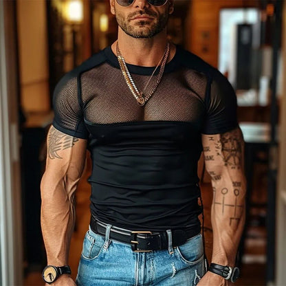 Men's Mesh Tank Top for Outdoor Sports
