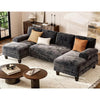 Spacious U Shaped Sectional Sofa for Living Room