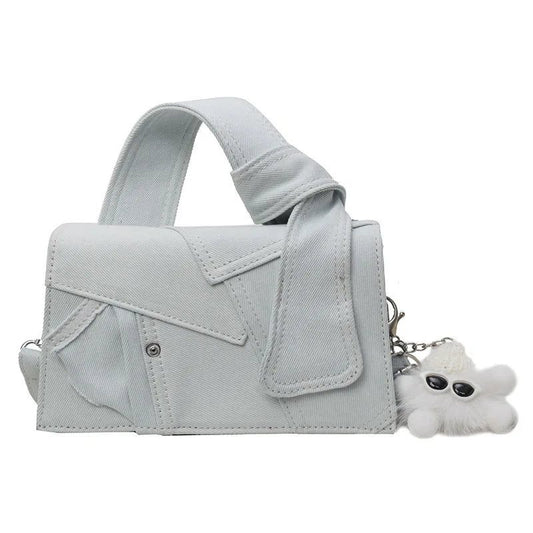 2024 Women's Versatile Denim Shoulder Handbag