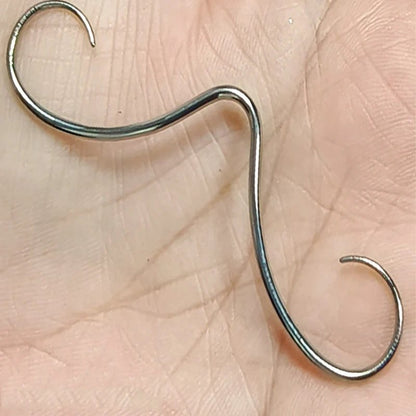 Stainless Steel Mustache Nose Ring Jewelry