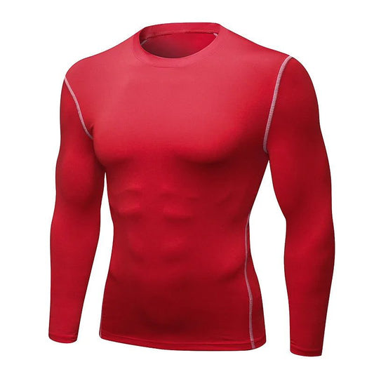Men's Thermal Long-Sleeve Fitness T-Shirt - Fast Dry