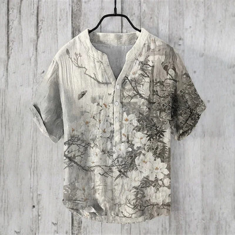 Lightweight Casual Linen Shirt for Men