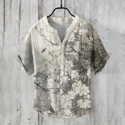 Lightweight Casual Linen Shirt for Men