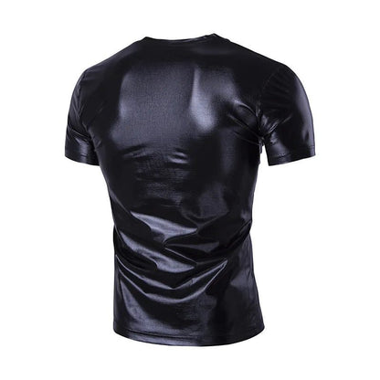 Stylish V-Neck Short Sleeve T-Shirt for Men