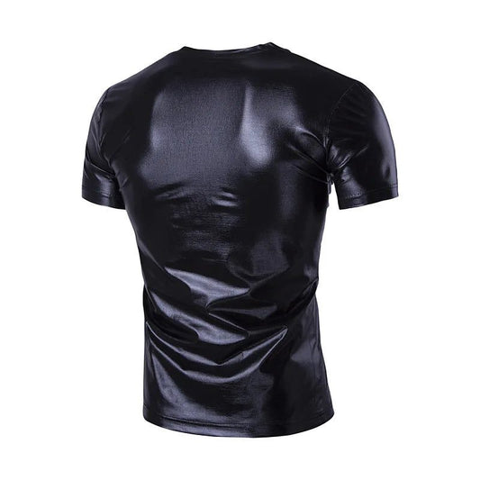 Stylish V-Neck Short Sleeve T-Shirt for Men