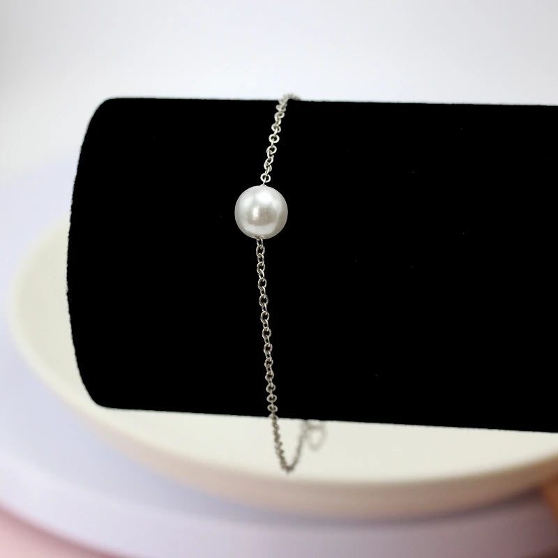 Elegant Imitation Pearl Bracelets for Women