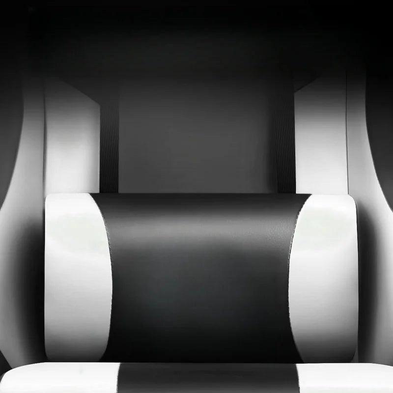 Adjustable Gaming Chair with Footrest and Support