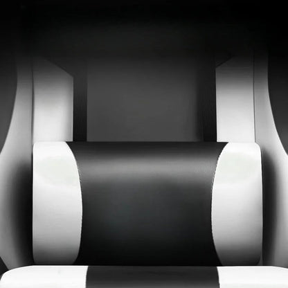 Adjustable Gaming Chair with Footrest and Support