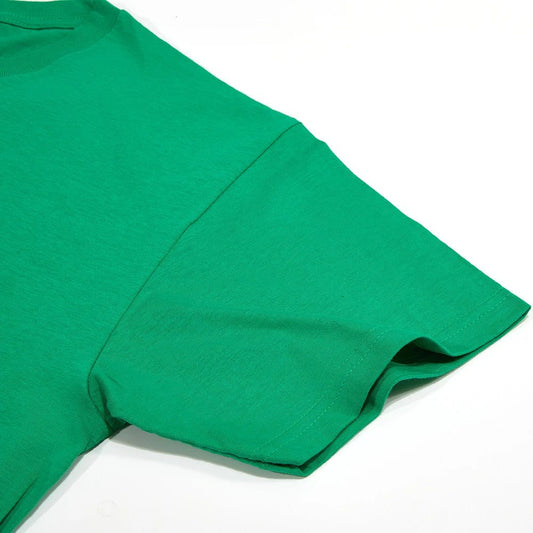 High Quality Green Cotton T-Shirt for Men