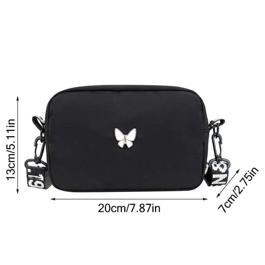 Stylish Black Crossbody Handbag for Everyday Use