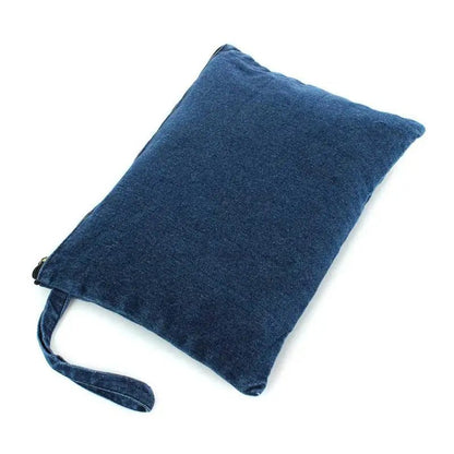 Blue Denim Clutch Bag for Women