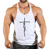 Men's Cotton Sleeveless Gym Tank Top Fitness